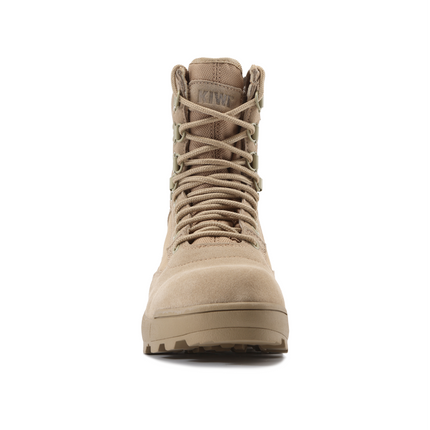 Kiwi Durable Sand Suede 6.5" Zipped Water Resistant Tactical Boots [R62100]