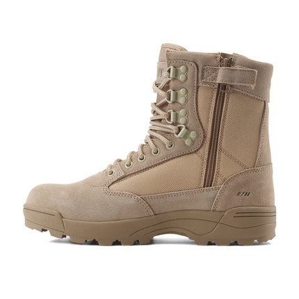 Kiwi Durable Sand Suede 6.5" Zipped Water Resistant Tactical Boots [R62100]