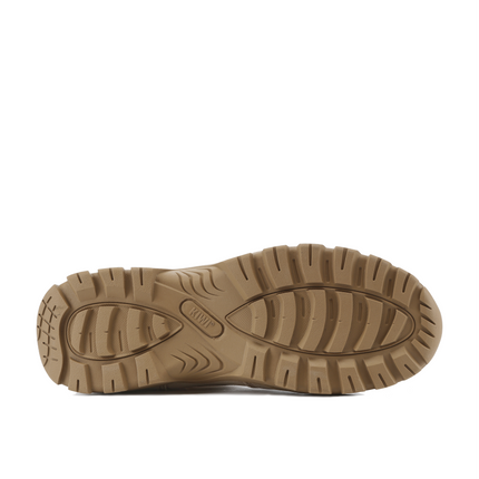 Kiwi Rugged Sand Suede Mid-Cut 6" Zipped Water Resistant Tactical Boots [R63000]