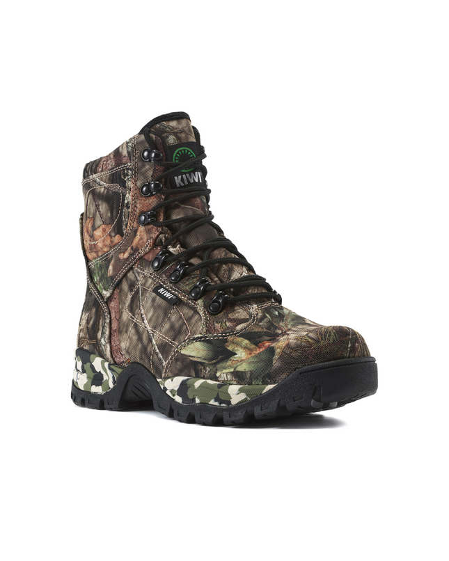 Kiwi Rugged Camo Nylon 7" Waterproof Tactical Boots [R62400]