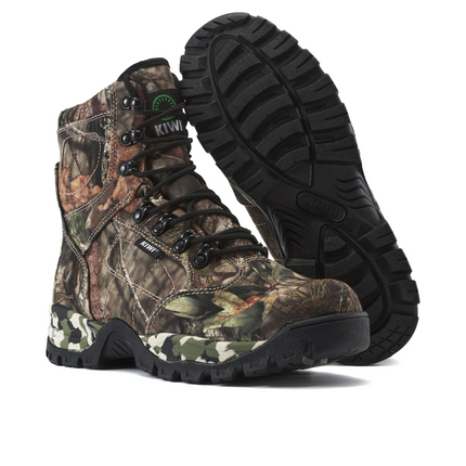 Kiwi Rugged Camo Nylon 7" Waterproof Tactical Boots [R62400]