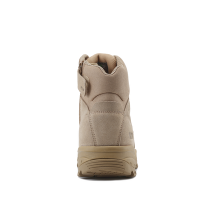 Kiwi Rugged Sand Suede Mid-Cut 6" Zipped Water Resistant Tactical Boots [R63000]