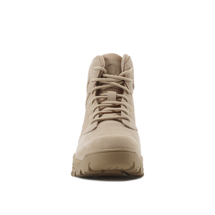 Kiwi Rugged Sand Suede Mid-Cut 6" Zipped Water Resistant Tactical Boots [R63000]