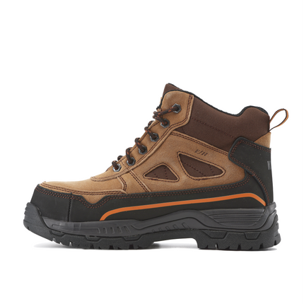 Kiwi Trail Wheat Suede/Nylon 5" Steel Toe Water Resistant Work Boots [R63200]