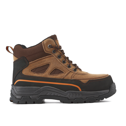Kiwi Trail Wheat Suede/Nylon 5" Steel Toe Water Resistant Work Boots [R63200]