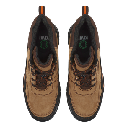 Kiwi Trail Wheat Suede/Nylon 5" Steel Toe Water Resistant Work Boots [R63200]