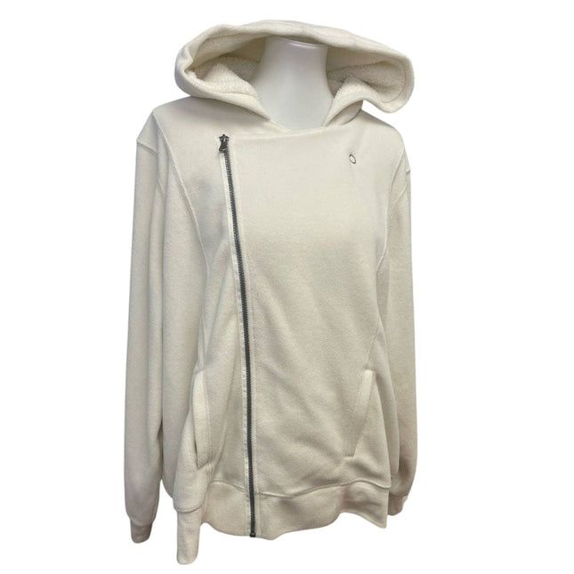 Made for Life Womens 3X Long Sleeve Full Zip 100% Polyester Fleece Hooded Jacket