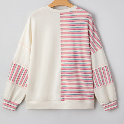 Aadhya Patchwork Oversized Pullover Top