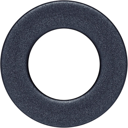 Brown Matte Silicone Screw Fit Tunnel Plug Set 6mm to 25mm
