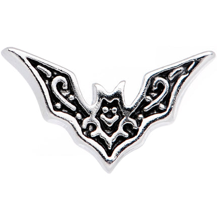 20G 1/4 Halloween Bat Nose Bone