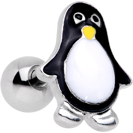 16G 1/4 Pudgy Penguin Cartilage Tragus Earring