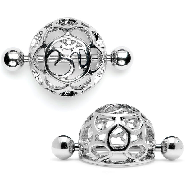 14G 9/16 Framework Dome Geometric Nipple Shield Set
