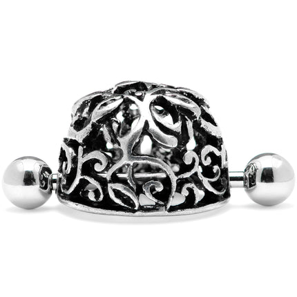 14G 9/16 Framework Twining Vines Nipple Shield Set