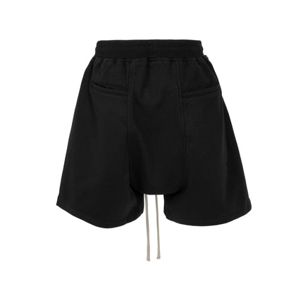 NOIR ZIP DRAWSTRING CARGO SHORTS