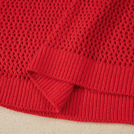 Emely Graphic Short Sleeve Sweater