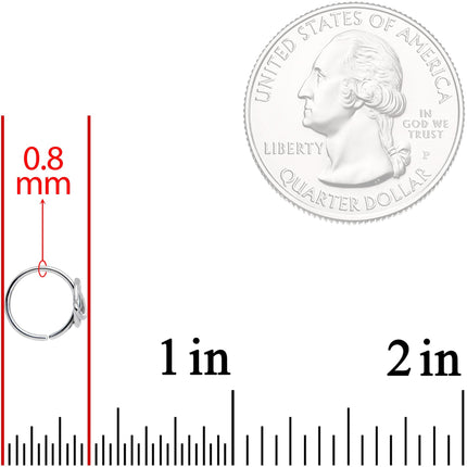 20G 5/16 Planet Saturn Seamless Circular Ring