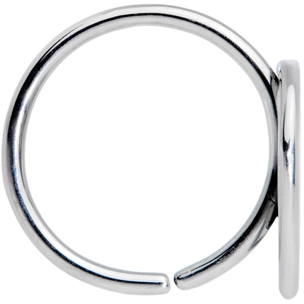 20G 5/16 Outer Space Alien Seamless Circular Ring