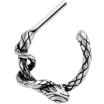 16G 5/16 Slithering Snake Septum Clicker