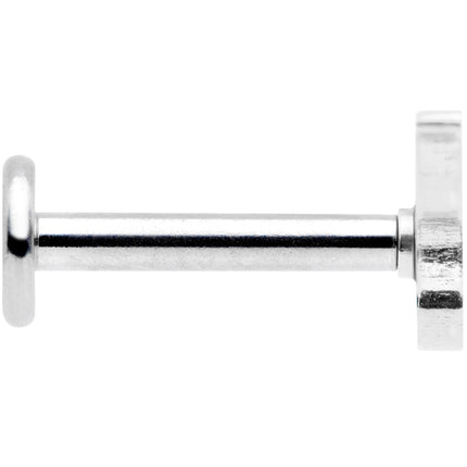 16G 5/16 Cat Internally Threaded Labret Tragus
