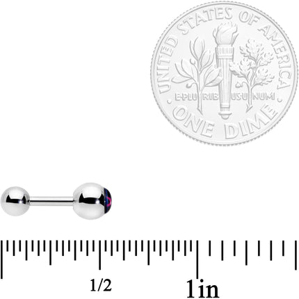 16G 1/4 Bisexual Pride Flag Cartilage Tragus Earring