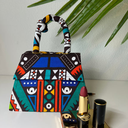Knot Africa Print Mini Bag