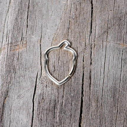 16G 3/8 Steel Autumn Acorn Closure Ring
