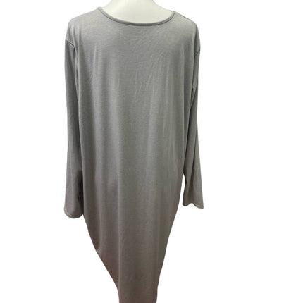 I Am Black Woman XL Beautiful Magic Love Long Sleeve Large Pocket T-Shirt Dress