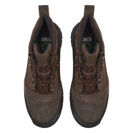 Kiwi Trek Brown Suede/Nylon 5" Composite Toe Water Resistant Work Boots [R68500]