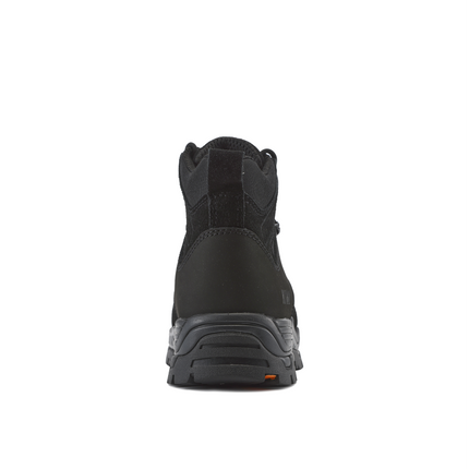 Kiwi Trek Black Suede/Nylon 5" Steel Toe Water Resistant Work Boots [R63500]