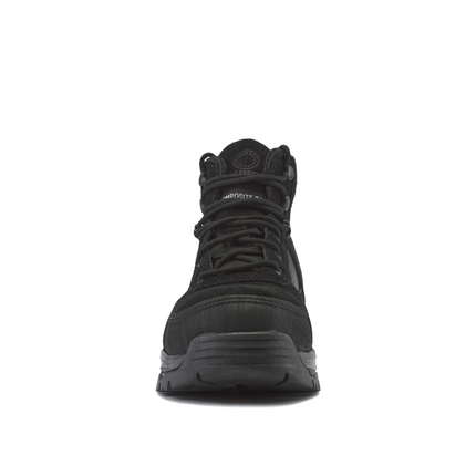 Kiwi Trek Black Suede/Nylon 5" Steel Toe Water Resistant Work Boots [R63500]