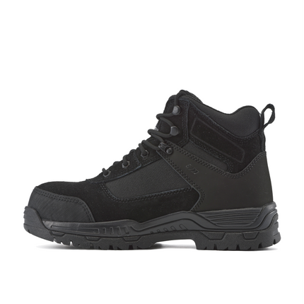 Kiwi Trek Black Suede/Nylon 5" Steel Toe Water Resistant Work Boots [R63500]