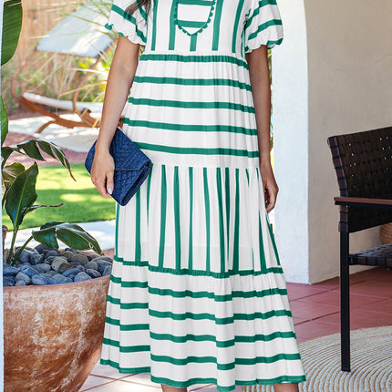 Luna Half Sleeve Vacation Dress