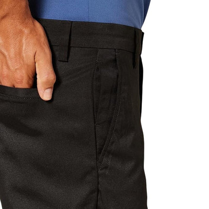 Amazon Essentials Mens 42X30 Black Classic Fit Straight Leg Stretch Golf Pants