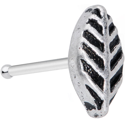 20G 5/16 Simple Feather Nose Bone