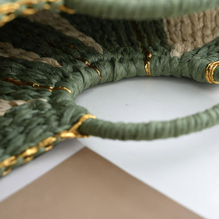 Rachel Handwoven Straw tote Bag