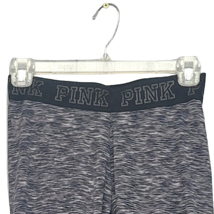 PINK Victoria Secret Womens Small PolyElastane Heathered Capri Leggings