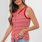 Red Stripe / L - 12/14