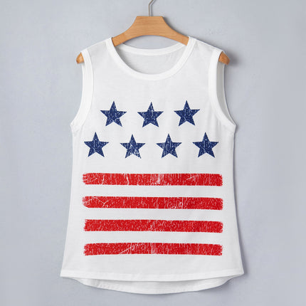 Ayla Printed Casual Tank Top
