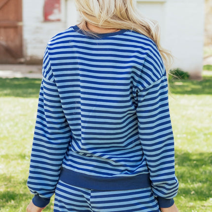 Chloe Casual Short Set Long Sleeve Top Set