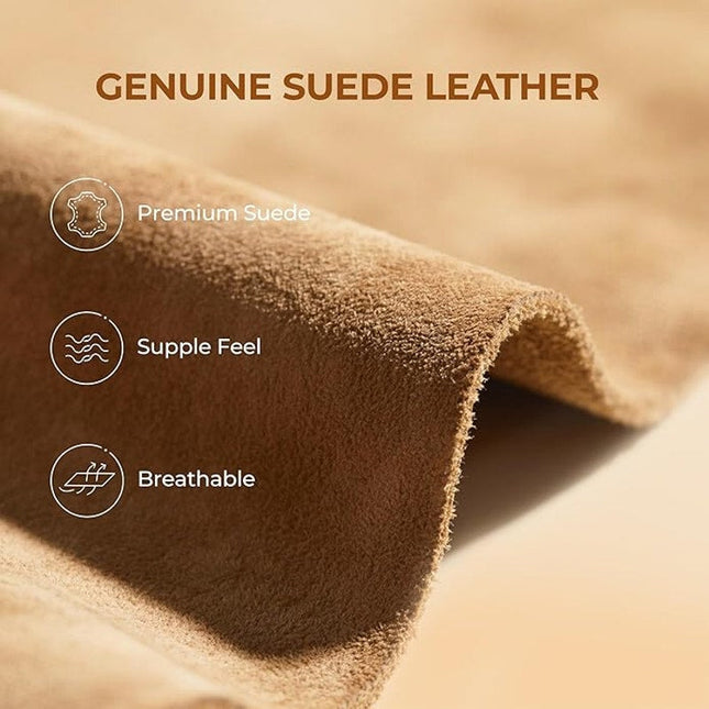 Dream Pairs Mens Size 13 Brown Faux Suede Slide On Fuzzy Memory Foam Slippers