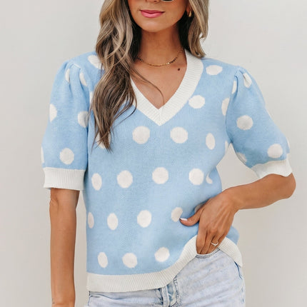Rivka Puff Short Sleeve Sweater