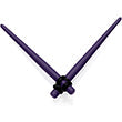Dark Purple Matte Acrylic Straight Taper Set 12G to 00G