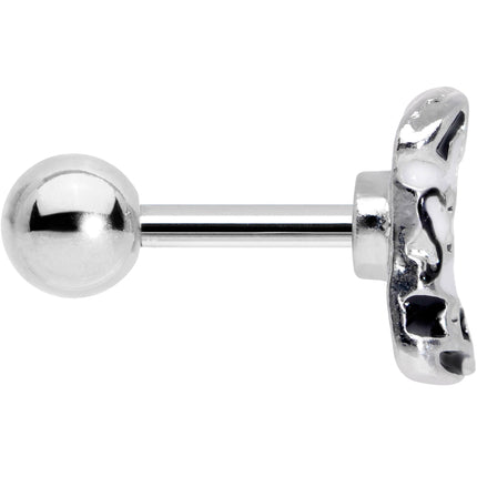 16G 1/4 Western Cowboy Boot Cartilage Tragus Earring