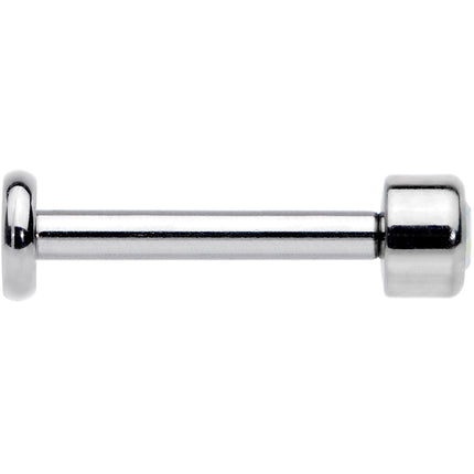 16G 5/16 Aurora Gem Grade 23 Titanium Internally Threaded Labret