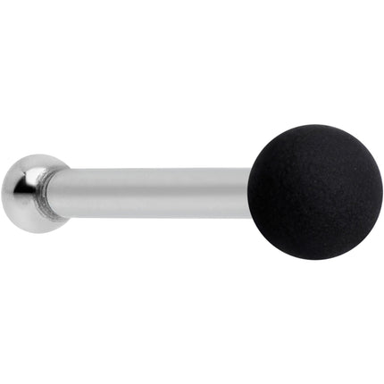 20G 1/4 Black Matte 2mm Nose Bone