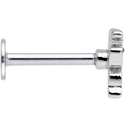 16G 5/16 Happy Ghost Halloween Labret Monroe Tragus