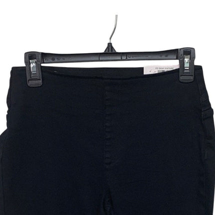 NWT New INC Womens Size 6 Mid Rise Skinny Stretch Black Jeans Pants