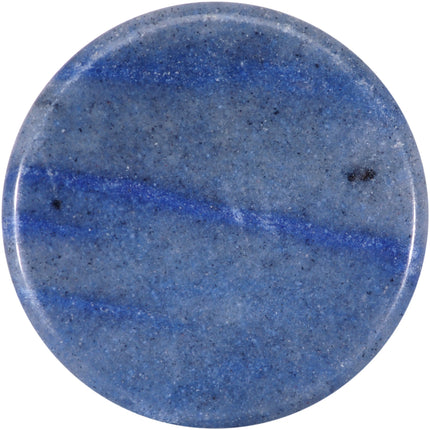 Natural Blue Aventurine Stone Saddle Plug Set