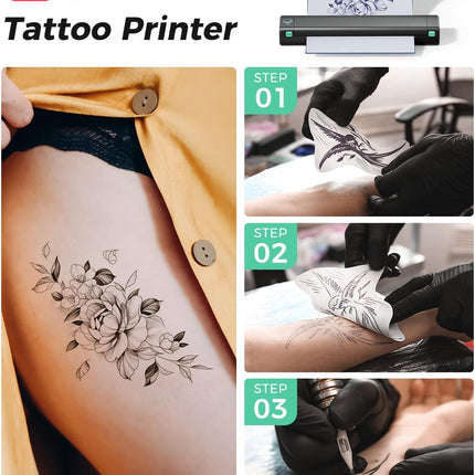 Phomemo M08F Wireless Tattoo Transfer Stencil Printer 216mm
