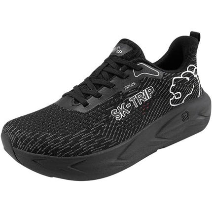 New SK-Trip Men Size 12 Black Mesh Barefoot Wide Toe Box Zero Drop Walking Shoes